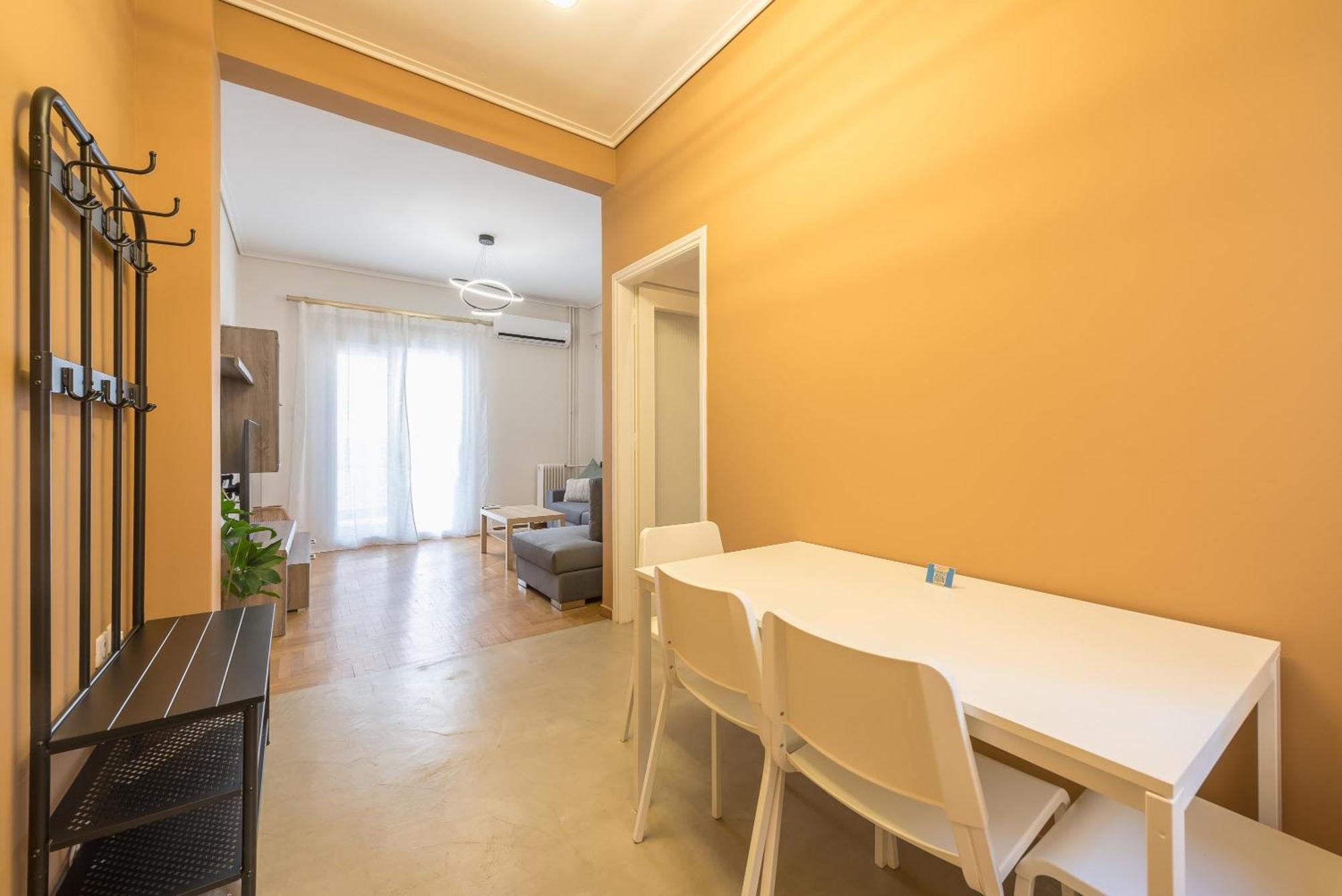 Appartamento Stylish 2 Bd Urban Retreat Near Panormou Metro Atene Esterno foto