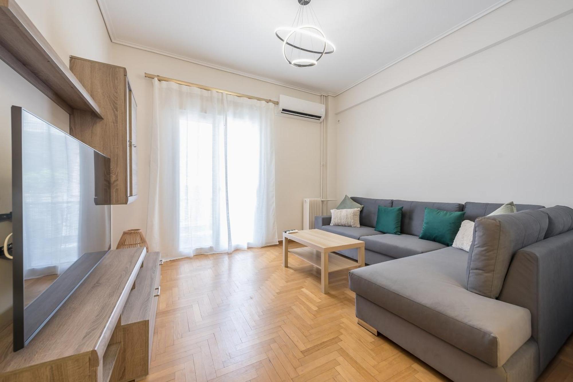 Appartamento Stylish 2 Bd Urban Retreat Near Panormou Metro Atene Esterno foto